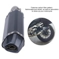 thumbnail image 4 of Tubo silenciador de Escape modificado Universal para motocicleta Dirt Bike con DB Killer Style 1, 4 of 12