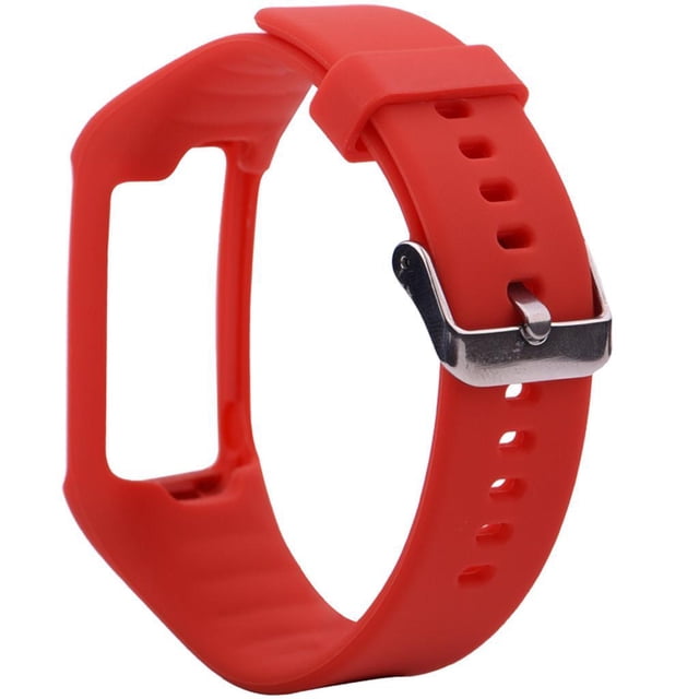 Correa de muñeca deportiva Sidaley de repuesto para reloj inteligente Polar A360 A370 Rojo
