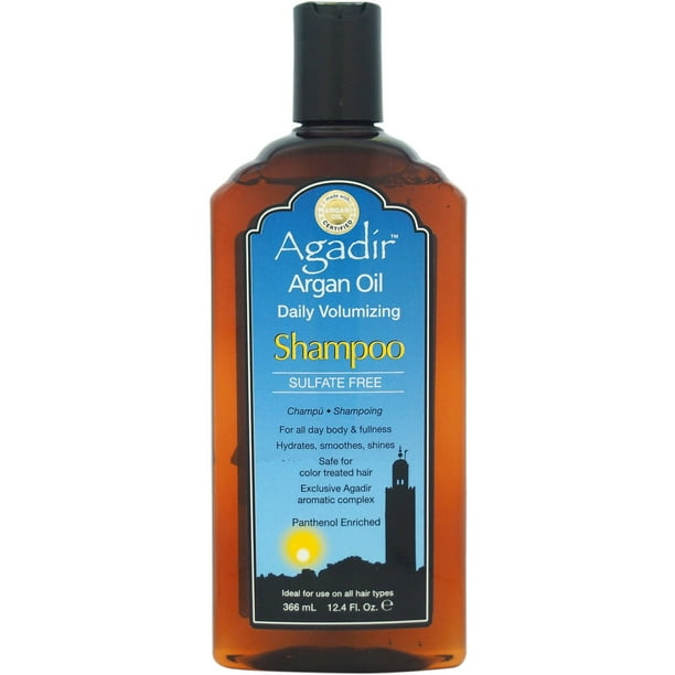 Argan Oil Daily Volumizing Shampoo by Agadir for Unisex, 12.4 oz