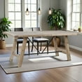 thumbnail image 5 of Starlight Canyon Home Solid Wood Rectangle Dining Table – Classic Dining Room Table for 6, 5 of 5