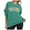 Green, variant on Teacher Outfits for Women: Teacher Colorful Sweatshirt Teacher Life Shirts Kindergarten Teach Fall Pullover Tops Dresses Elderly Cute Long Sleeve Large Tie Sweater Jacket Women Cardigan Women