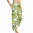 thumbnail image 2 of Bingfone Pajamas For Women,Gnome And Pineapple Pajama Pants With Pockets-Small, 2 of 9
