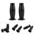 thumbnail image 4 of Rubber Handlebars 7/8in 1in Universal Easy To Hold Hand Grips Vintage Motorcycle Handlebars, 4 of 5