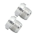 thumbnail image 4 of YOUTHINK 2Pcs Fuel Line Fitting Adapter Billet AN12 12AN Male Thread Weld On Bung Accessory,Fuel Adapter,Fuel Line Fitting, 4 of 8