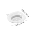 thumbnail image 2 of FONDOTIN Bidet de Voyage Portable 1Pcs Gris PP Bassin de Lavage Assis pour Femmes Post-Partum, 2 of 8