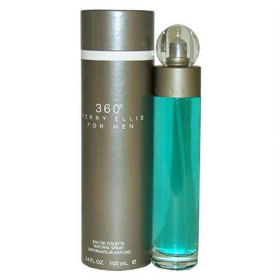 Perry Ellis 360 for Men Eau De Toilette 3.4oz / 100ml Spray Bottle