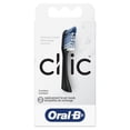 thumbnail image 2 of Cabezas de Recambio para Cepillo de Dientes Oral-B Clic Negro Paquete de 2, 2 of 9