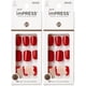 thumbnail image 1 of Presiona las uñas KISS Impress No Glue Mani «Adore You», color rojo, 1 of 9