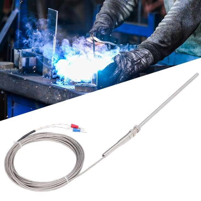 Termopar Del Sensor De Temperatura, Termopar Tipo K Rendimiento Estable Para Medición De Temperatura