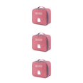 thumbnail image 1 of yingyy Emergency Organizer for Zipper Closure Household Empty Storage Bag Classification Dust-proof Students Survival Package Case Red Large 3Set, 1 of 6