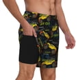 thumbnail image 3 of Fotbe Monster Truck1 Men’s Swim Trunks Quick Dry Swim Shorts Board Shorts with Mesh Lining-X-Large, 3 of 9