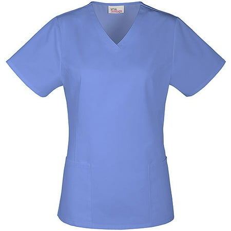 Women's Core Essentials Stretch V-Neck Scrub Top