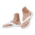 thumbnail image 2 of 2DXuixsh Men's Summer Flip Flops Outdoor Sandals Lightweight Soft Soles Arch Support Beach Slides Lace Up Adjustable EVA Non Slip, 2 of 6