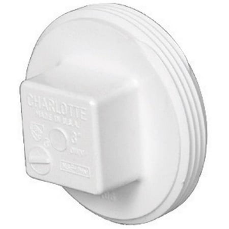 - Charlotte Pipe & Foundry PVC001061400HA PVC-Dwv Cleanout Plug 6 in.