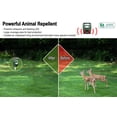 thumbnail image 6 of GARDEN SECRETS Solar Ultrasonic Animal Repellent. Deer Repellent Outdoor, Raccoon Repellent, Skunk Repellent, Cat Rat Dog Mice Deterrent Devices. Waterproof, Keep Animals Away., 6 of 13