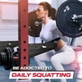 thumbnail image 6 of Yes4All Power Rack J-Hooks & Attachments, Heavy Duty Barbell Holders for 2x2 Power Racks, 6 of 6