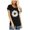 Black, variant on Active Tops Women Extra Long Sleeve Workout Loose Tops Women Mod Bod Tops Long Sleeve Women Long Sleeves Shirts T Shirt for Women Summer Work Shirt Women Tennis Shirts Short Yellow XL