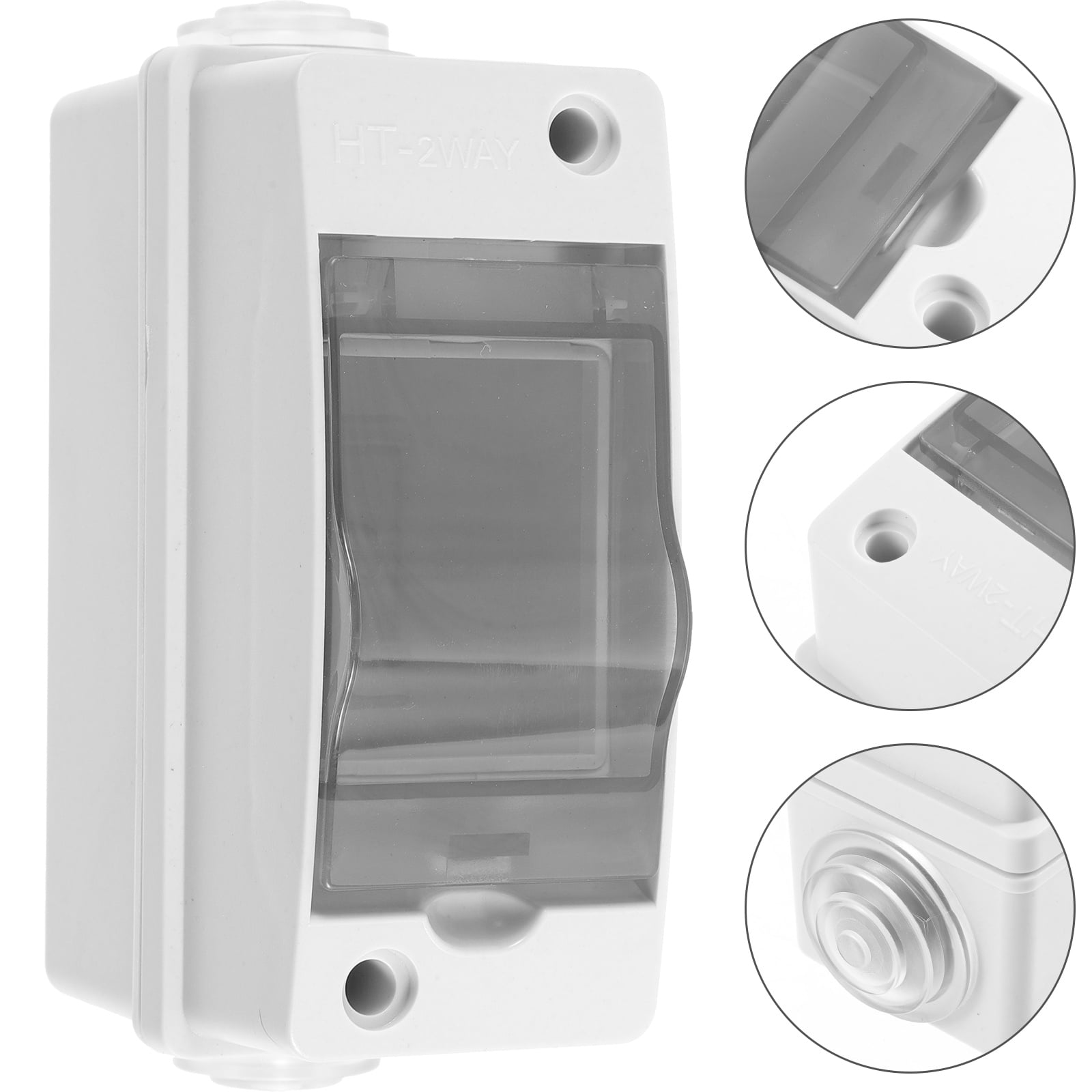 Circuit Breaker Box Indoor Power Distribution Box Weatherproof Circuit Breaker Protection Box