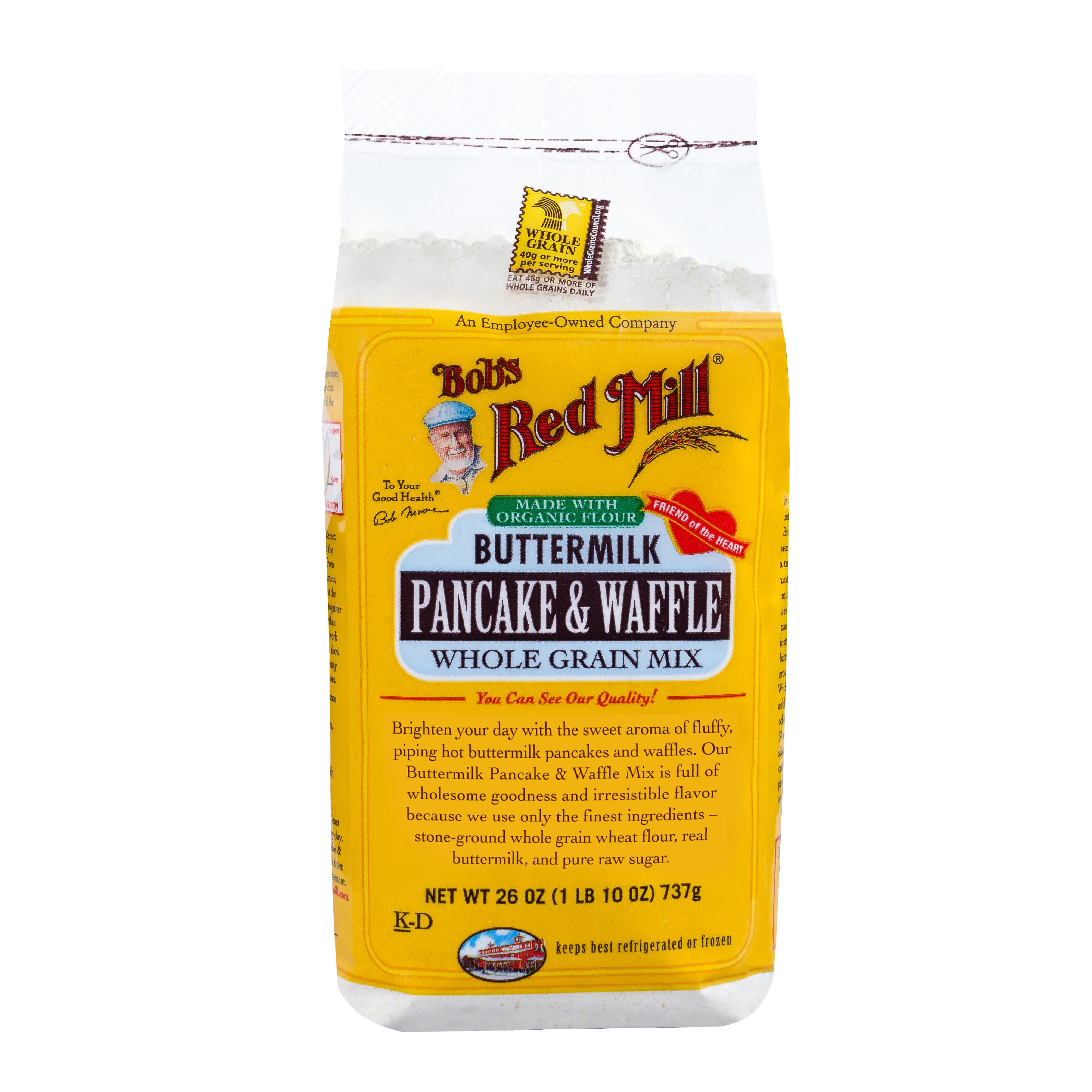 Bobs Red Mill Buttermilk Pancake Mix, 26 Oz - Walmart.com