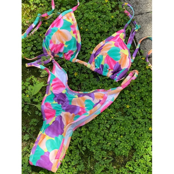 MiYang Padded Push up Brazilian Thong Bikini Sets Two Piece
