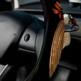 thumbnail image 5 of Thanksgiving Hat 14.5 Inch Printing PVC Leather Auto Accessories Steering Wheel Cover, Car Wheel Cover, Steering Wheel Cover, 5 of 6
