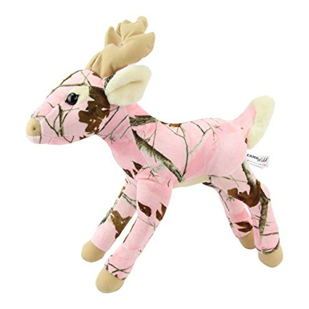 pink camo stuffed animals