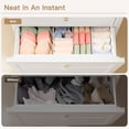 thumbnail image 4 of Organizador de cajones Criusia Clothes, paquete de 14 unidades, para bebé, color blanco, 4 of 9
