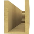 thumbnail image 4 of Ekena Millwork 6"W x 8"H x 36"L Newport Woodgrain TimberThane Rafter Tail, Primed Tan, 4 of 6