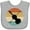 AC-Heather Grey, variant on Inktastic Violin Music Retro Sunset Boys or Girls Baby Bib
