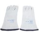 thumbnail image 5 of Par de guantes de soldadura con palma completa, resistentes al desgaste, protectores de manos resistentes al calor, cuero de vaca, gris, para llevar, 5 of 14