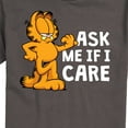 thumbnail image 3 of Garfield - Ask Me If I Care - Men's Short Sleeve Graphic T-Shirt, 3 of 5