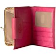 thumbnail image 4 of Buxton Leather Cardex Attache Clutch (Coral Pink), 4 of 4