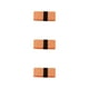 thumbnail image 1 of Greeniant Cinta de agarre de tenis y bádminton de PU: raqueta de bádminton de larga duración de secado rápido sobre paquete cuadrado naranja Type1 NO1, 1 of 6