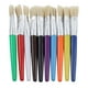 thumbnail image 2 of 10 Uds Pinceles de Pintura ANGGREK Plana Cerdas de Plástico de Colores Interfaz de Tubo de Aluminio, 2 of 8