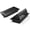 Black, variant on 2-in-1 Vent Deflector & Floor Cover 2 Pack White 4x10 Adjustable Home Office Ceiling Airflow Control