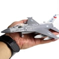 thumbnail image 1 of 1: -Mosted con Soporte , Gris CUTICAT Avión de combate, 1 of 8