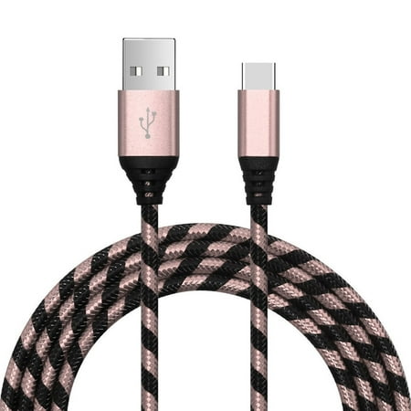 Type C Charger Fast Charging Cable USB-C Type-C 3.1 Data Sync Charger Cable Cord For Samsung Galaxy S10+ S9 S8 Plus Galaxy Note 8 9 Nexus 5X 6P OnePlus 2 3 LG G5 G6 G7 V20 V30 V40 HTC M10 Google (Best Charger For Pixel 2)