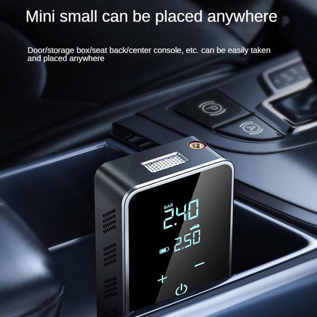 Bomba De Aire Digital Inflador de neumáticos de coche 1800MAH bomba inflable electrónica para bolas de vehículos de motocicleta Sywqhk Accesorios para autos y motos