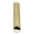 thumbnail image 4 of Caja de Mezuzá para puerta de 10,6 cm, decoración de puerta delantera, símbolo de prosperidad, regalo Judaica hecho a mano para puerta de oficina en Beige, 4 of 8