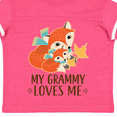 thumbnail image 4 of Inktastic My Grammy Loves Me Fox Gift Boys or Girls Toddler T-Shirt, 4 of 5