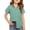 Light Green, variant on OIOLOYJM Girls Short Sleeve Dress Shirts Kids Spring Summer Cozy Soft School Uniform Casual Button Down Lapel Collared Shirt Dark Blue 11-12 Year