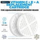 thumbnail image 4 of Cartucho de repuesto para filtro de ducha AquaHomeGroup, vitamina C, E y A (paquete de 2), 4 of 7