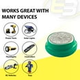 thumbnail image 6 of Exell Battery 5-Pack 1.2V 40mAh NiMH Rechargable Button Flat Top Batteries, 6 of 7