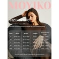 thumbnail image 7 of MOYIKO Slim Fitted Thermal Long Sleeve Shirts for Women Undershirts Crewneck Basic Tees, 7 of 7