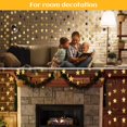 thumbnail image 4 of jesticaly 4pieces Reflective Star Paper Garland Unique And Exquisite Home Decor Choice, 4 of 6