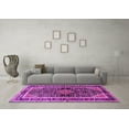 thumbnail image 3 of Ahgly Company Indoor Rectangle Persian Purple Traditional Area Rugs, 5' x 8', 3 of 4