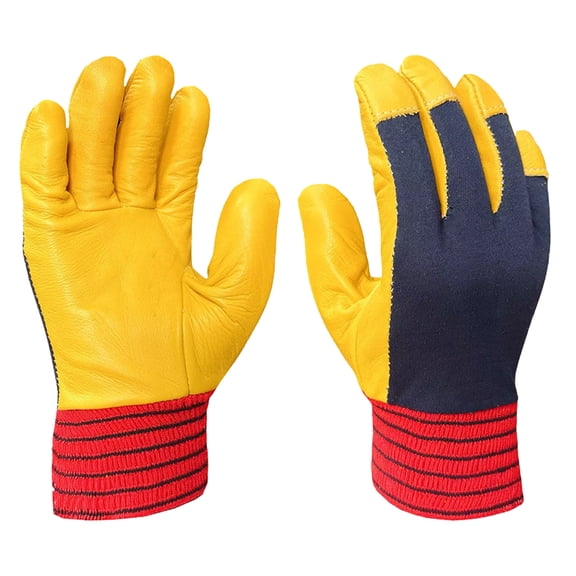Puncture & Thorn Proof Heavy Duty Gardening Gloves - Durable Comfortable Soft Work Gloves for Men & Women (Yellow)