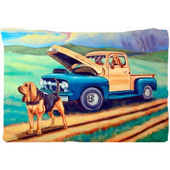 20.5 x 30 in. Bloodhound Moisture Wicking Fabric Standard Pillowcase