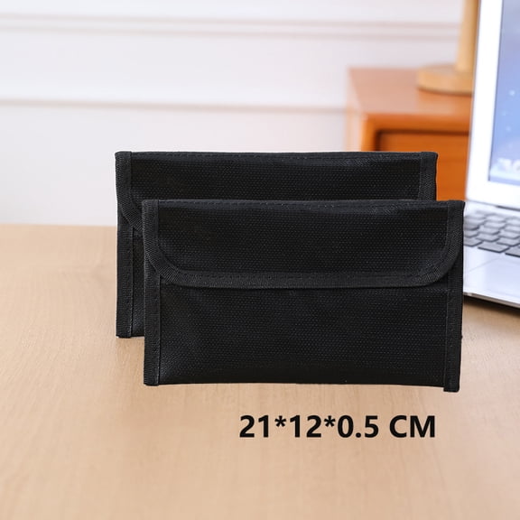 1pcs Fireproof Document Bag,21*12*0.5CM Waterproof Fireproof Money Bag for Cash, Important Document Storage Organizer for Valuables, Legal Documents Safe,Gray