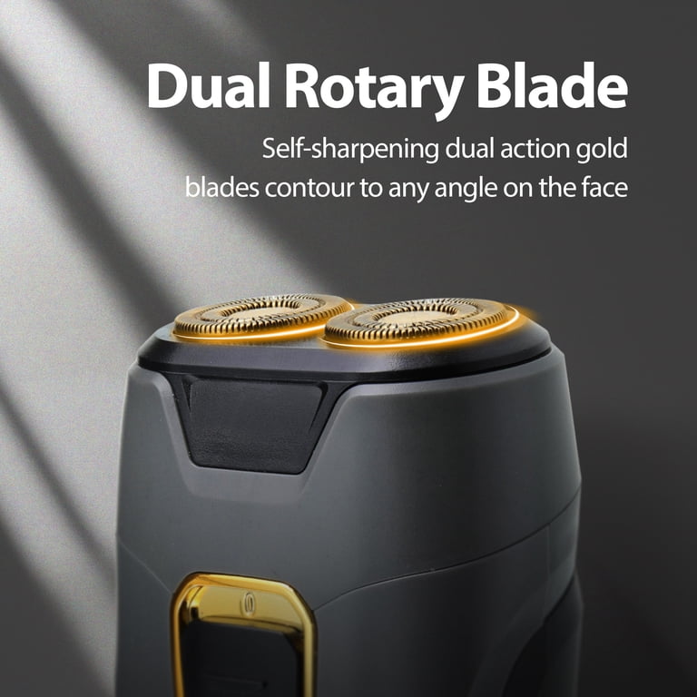 Cutting Edge Dual Rotary Travel Shaver, Battery-Powered photo 6